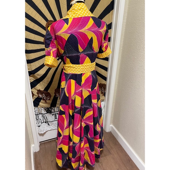 🌈 Gorgeous Vintage Art maxi dress - Picture 6 of 6